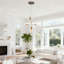 Lustre en grappe de luxe 4 lumières Modern