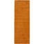 Handwoven Wool Gabbeh Uni Yellow Rug-300704282