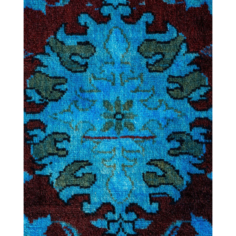 Fine Vibrance One-of-a-Kind 3' 1" X 5' 2" Hand Knotted Area Rug