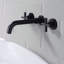 Robinet de salle de bain mural avec bonde-49011120-49028502