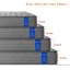 Matelas hybride moyen de luxe 10 po-1297943927