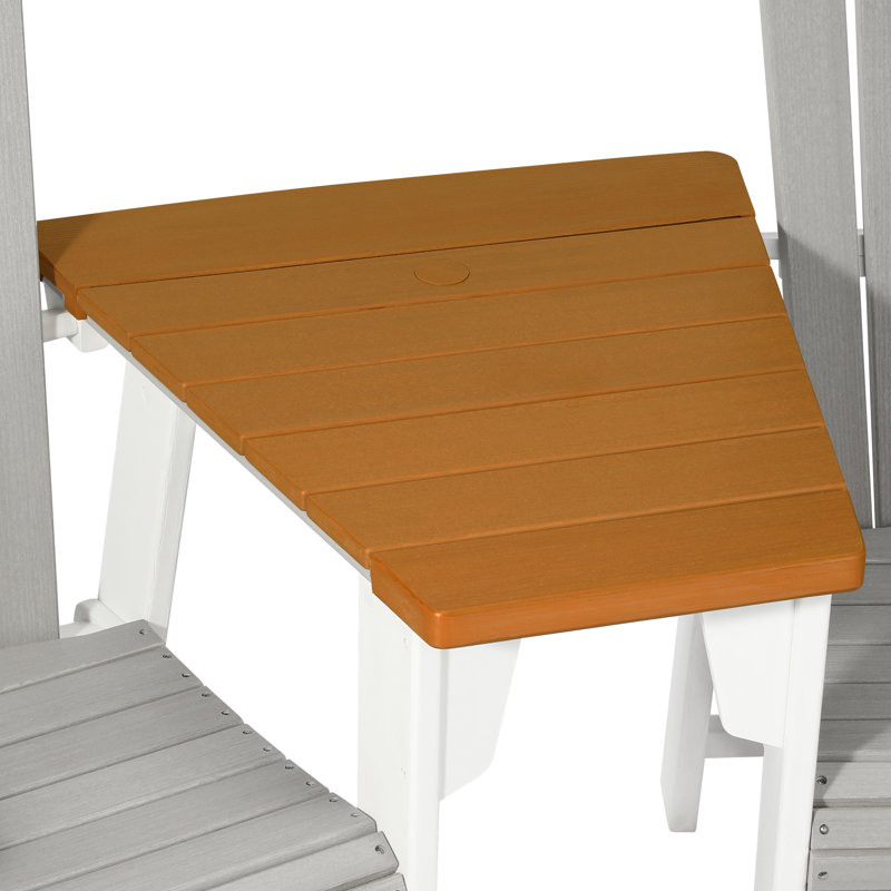 Table de bout Adirondack, Teck