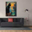 «Black Cat And Goldfish 1» par Momart, art mural sur toile-1757184437