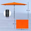 295cm Tilt Market Parasol-806173872