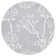 Hodgson Hand Tufted Wool/Viscose Floral Rug in Blue/Ivory