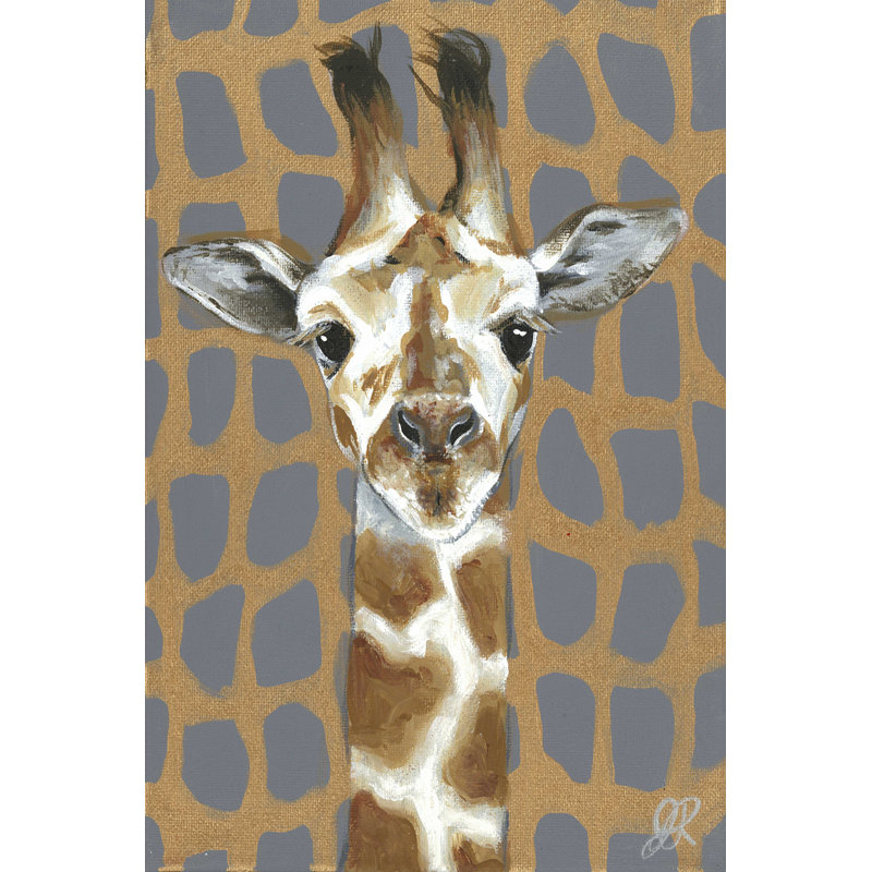" Animal Patterns I " by Jennifer Rutledge, 18" H x 12" W  