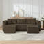 Canapé modulaire en velours côtelé compressé-538352451