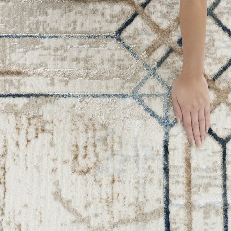 Maronda Abstract Area Rug, Rectangle 119 x 180cm 