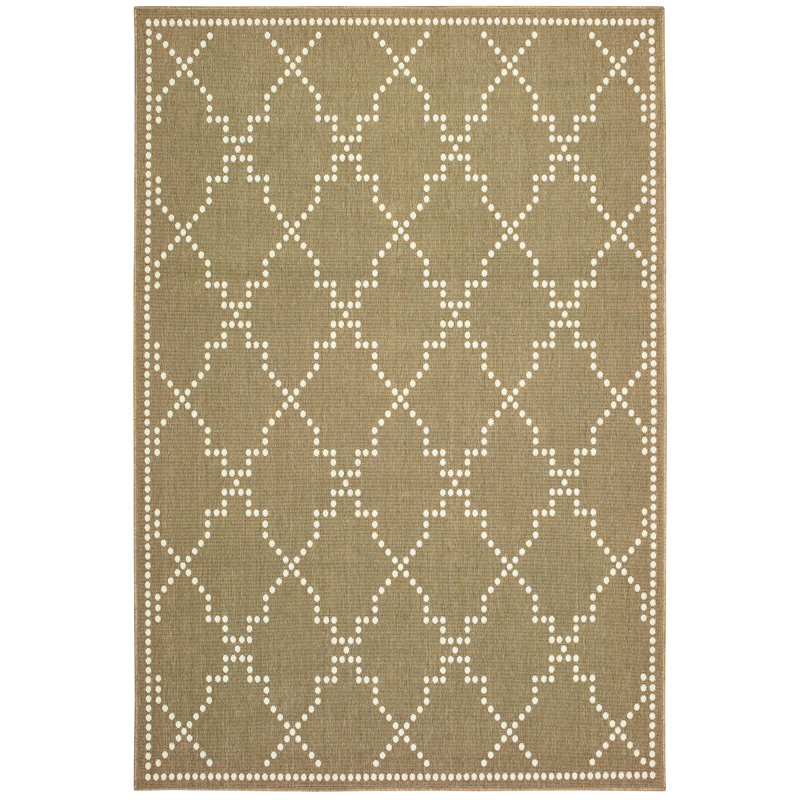 Tapis intérieur / extérieur Anastasaos, Rectangle 5 pi 3 po x 7 pi 6 po