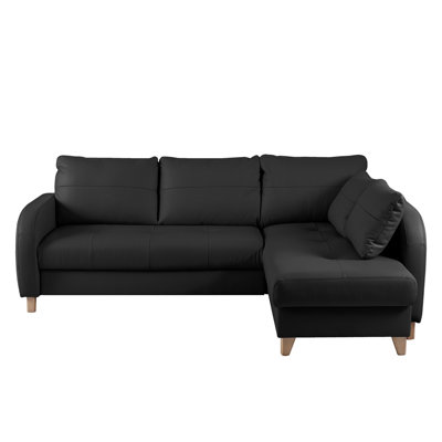Roger Leather Corner Sofa