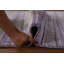 Tapis mauve à motif de lavande Gabbeh