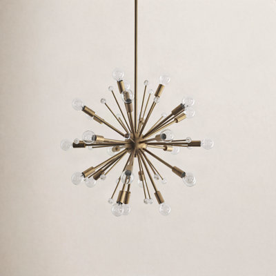Ita Ita 24-Light Dimmable Sputnik Sphere Chandelier