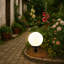 Lampe sur pied d'extérieur Globe Stake