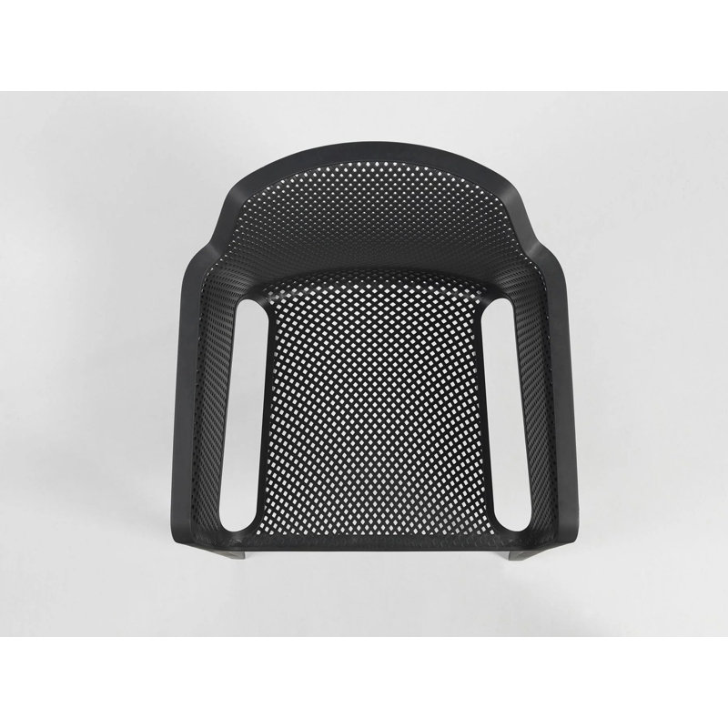 Outdoor Dining Armchair, Black