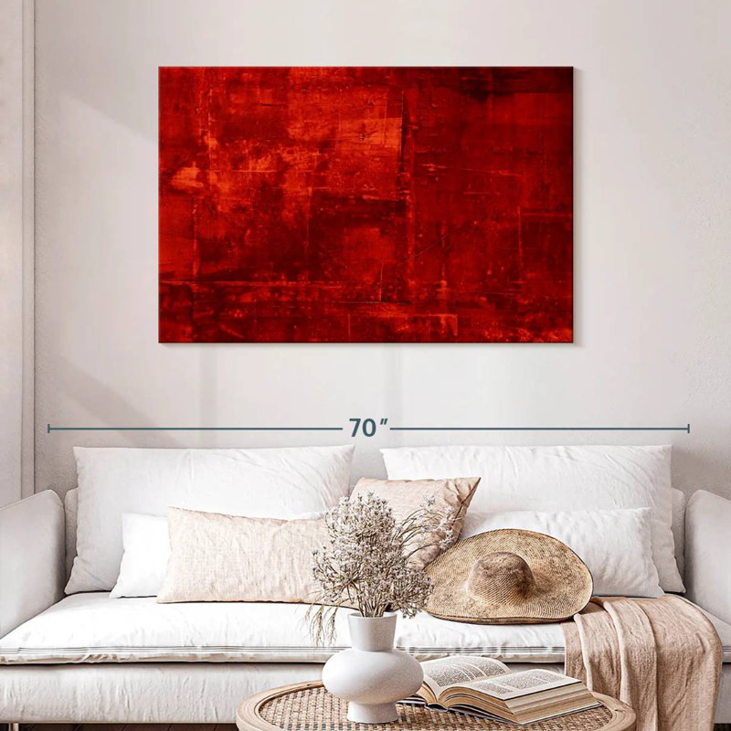 Avery Love Is Red, 30" H x 45" W