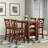 Aerick Solid Wood Base Dining Table