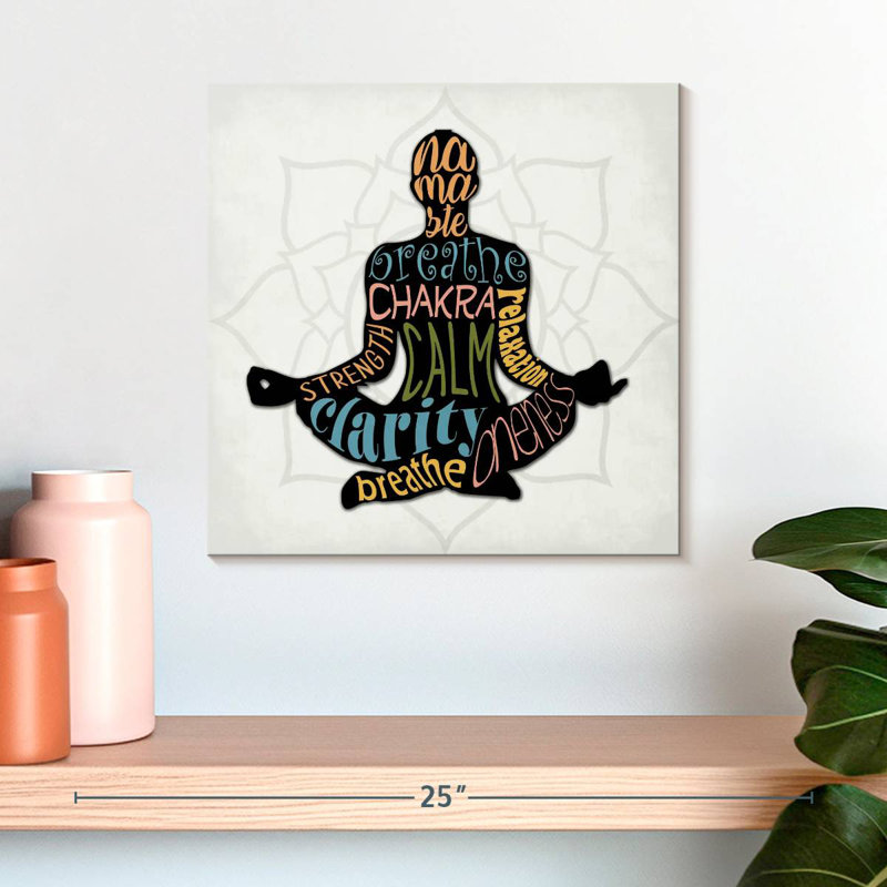 Kerrick Namaste, typographie, H 16 po x l 16 po