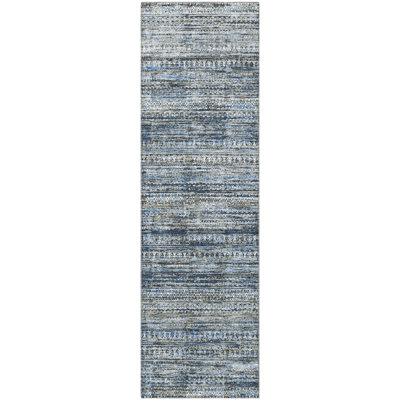 Premium Machine Washable Pinkston Stripes Rug