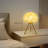 Jozyah Feather Tripod Lamp Feather Table Lamp-142288595