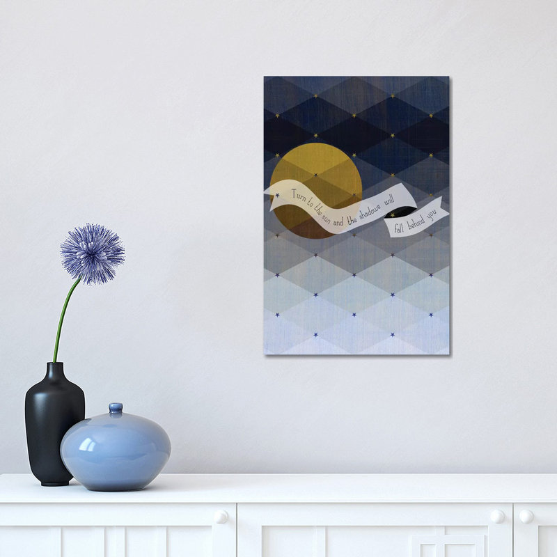Art sur toile Chhaya Shrader, H 18 po x l 12 po x P 1,5 po, Toile tendue
