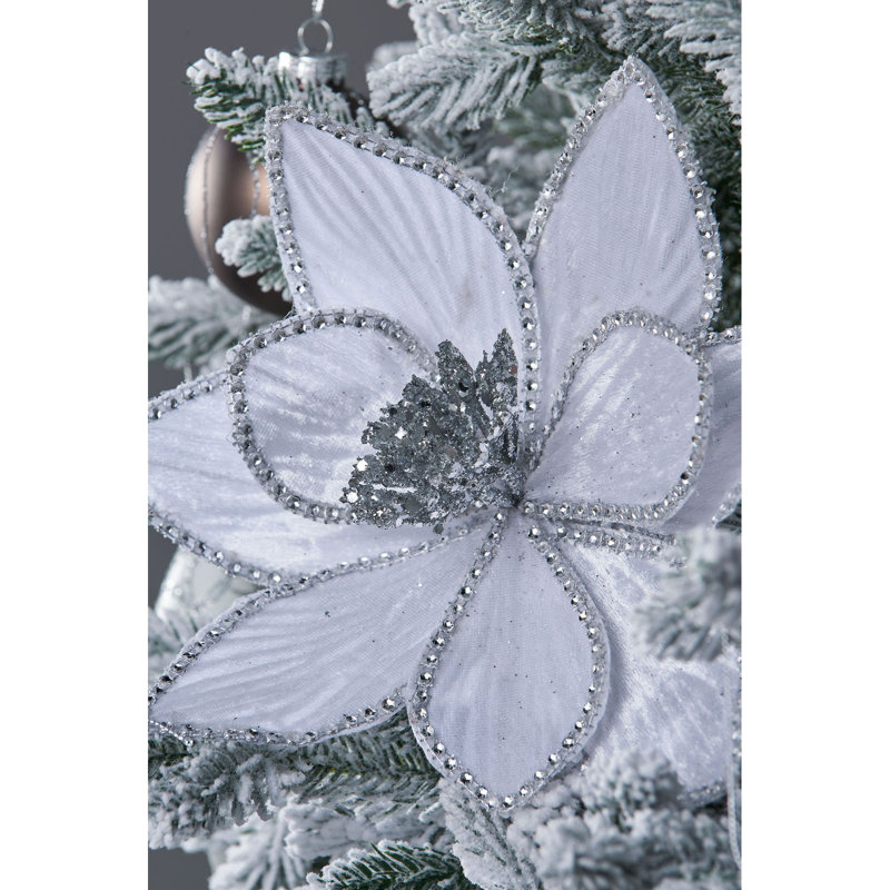Fabric Poinsettia Arrangement