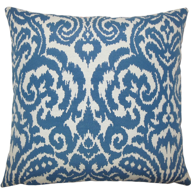 Coussin wafai ikat, Aegean, H 20 po x l 20 po x P 5 po