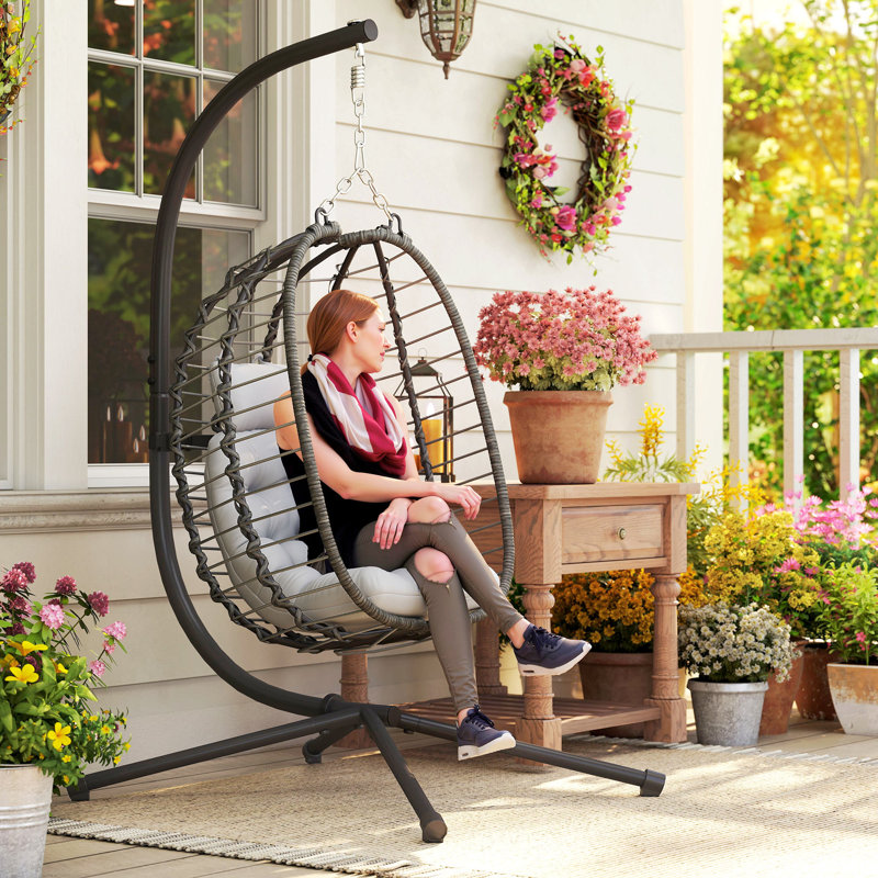 Rattan Swing Chair