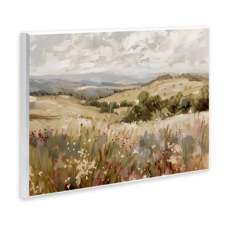 «Golden Hour Hill Landscape», plaque murale par Creative Studio, H 10 po x l 15 po
