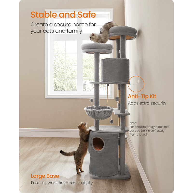 196cm H Cat Tree