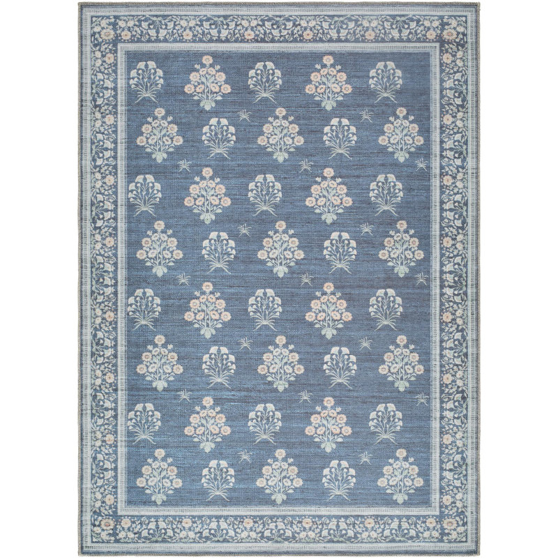 Tapis lavable à la machine Myla, Rectangle 2 pi x 2 pi 11 po