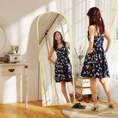 Aluminum Arch Mirror