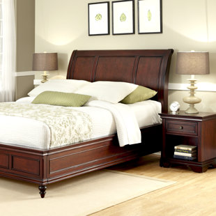 Mill Valley II 5 Pc Dark Cherry Wood Queen Bedroom