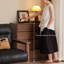 Armoire d'appoint en noyer massif