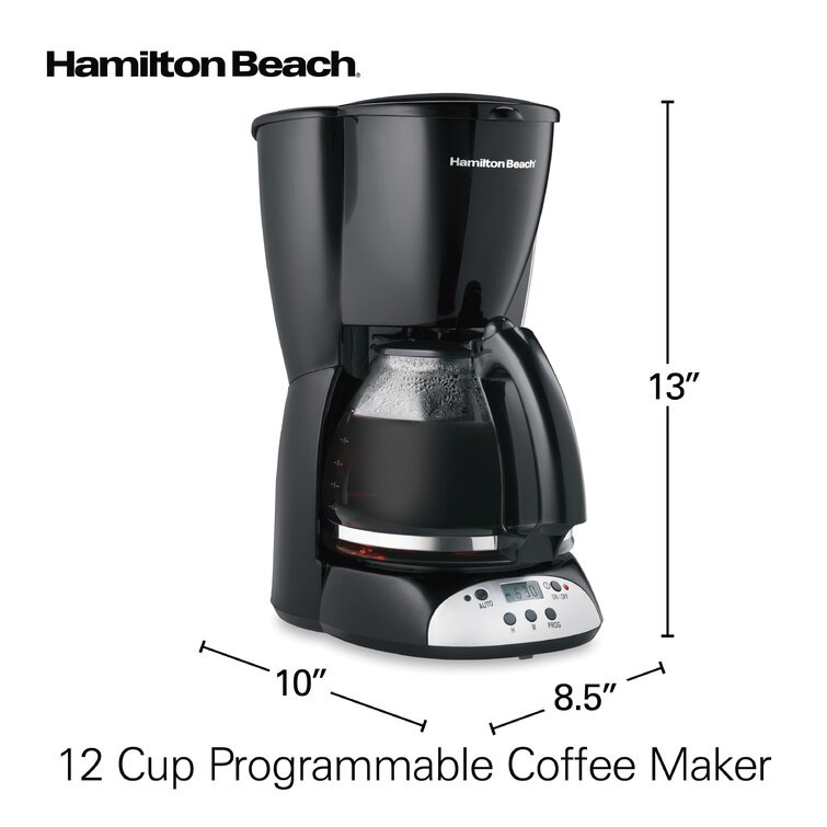 Hamilton Beach 12-cup Programmable Coffee Maker, Coffee Makers