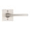 Satin Nickel Half Dummy Door Lever