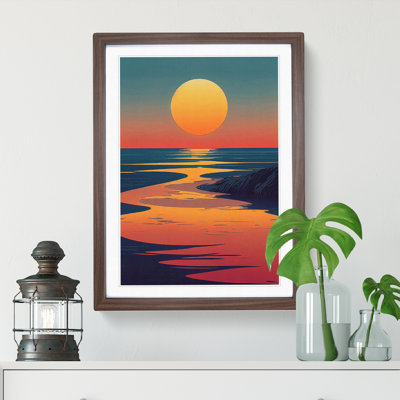 Masterful Sunset - Framed Print