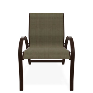 Chaise avec accoudoirs empilable Aruba II