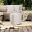 Lindalee Tall Square Indoor/Outdoor Pouf Dune-152149081