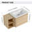 40" Wall Mounted Single Bathroom Vanity with Ceramic Top-630181581