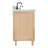 ARIEL Monrow 73 Double Sink Bathroom Vanity with Italian Carrara Marble Top-99405010