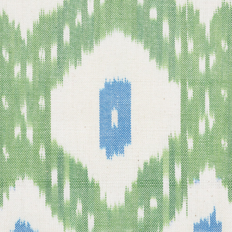 Tissu Indio Ikat, Vert