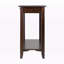 Console à tiroir simple avec tablette ouverte en cappuccino Gael, H 29,91 po x l 39,87 po x P 13,53 po