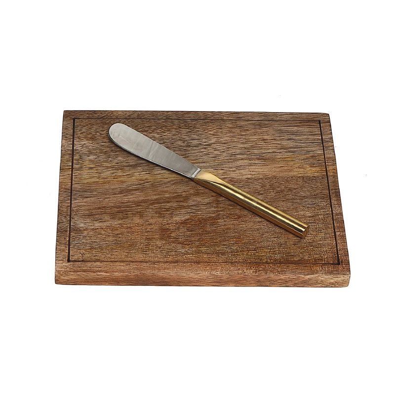 Foundry Select Wood Divided Serving Dish