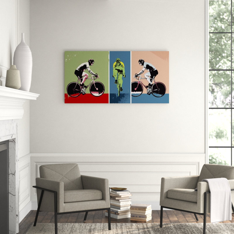 La Tour II Print by Chris Dunker, Knife Gel, 30" H x 60" W x 1.5" D