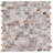 Conchella Subway Natural 11-1/2"x 11-7/8" Natural Seashell Mosaic Wall Tile