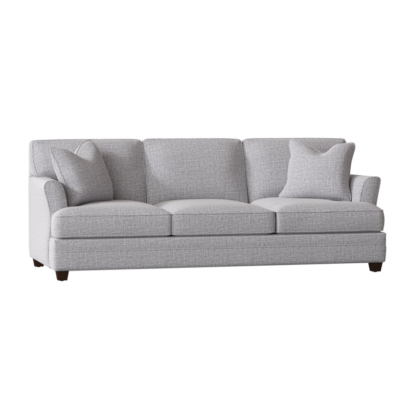 Harriss Upholstered 91'' Sofa, Zuma Pumice Textured Linen