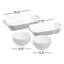 Ceramics 4 Piece Baker Set-73129395