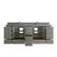 Ensemble de meuble-lavabo double 84 po Aberdeen-94240500-94240504
