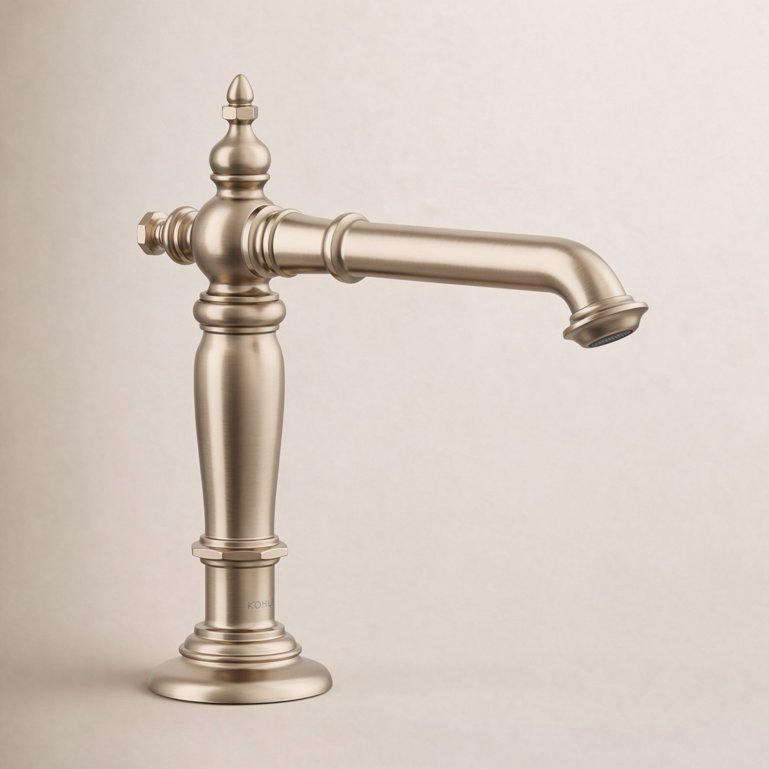 Artifacts Widespread Bathroom Faucet with Drain Assembly, Vibrant Brushed Bronze