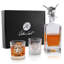 3 - Piece Glass Whiskey Decanter Set
